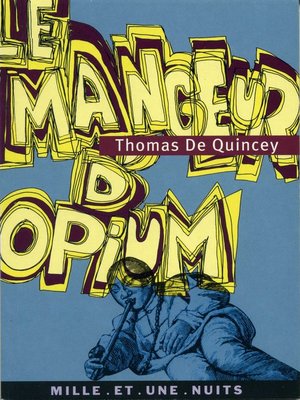 cover image of Le mangeur d'opium